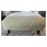 PLAID OTTOMAN