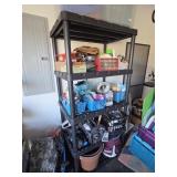 (2) PLASTIC SHELVING UNITS