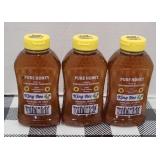 (3) BOTTLES OF INDIANA HONEY