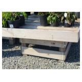 WOOD DISPLAY STAND