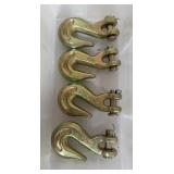 (4) CHAIN HOOKS, NEW