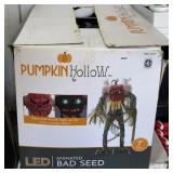 HALLOWEEN INFLATABLE PUMPKIN HEAD FIGURE