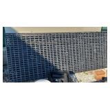(2) PLASTIC PLANT DISPLAY TABLES