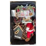 CHRISTMAS DECOR, TOTE NOT INCLUDED