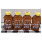 (4) JARS OF INDIANA HONEY