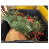 CHRISTMAS DECOR, TOTE NOT INCLUDED