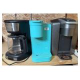 (3) COFFEE MAKERS