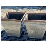(2) PLANTERS, COMPOSITE
