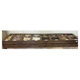 WOOD MULCH & ROCK DISPLAY