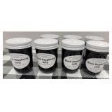 (7) JARS OF BLACK RASPBERRY JELLY