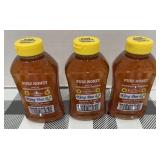 (3) BOTTLES OF INDIANA HONEY