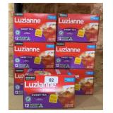 KEURIG LUZIANNE SWEET TEA, (7) NEW BOXES