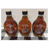 (3) JARS OF INDIANA MAPLE SYRUP
