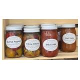 (11) SALSA, CHOW CHOW, STUFFED PEPPERS