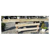RAISED WOOD PLATFORM DISPLAY