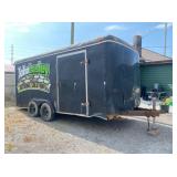 2005 LIBERTY ENCLOSED TRAILER