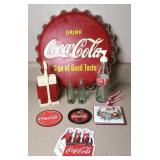 COCA COLA SALT & PEPPER SHAKERS & DECOR