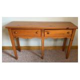 BROYHILL SOFA TABLE