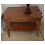 (2) NIGHTSTANDS & SMALL TABLE