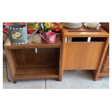 (2) SIDE TABLES