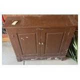 ANTIQUE WOOD CABINET