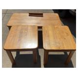 (2) END TABLES & COFFEE TABLE