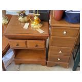 END TABLE & SMALL CABINET