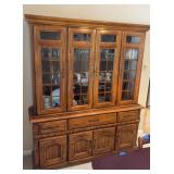 CHINA DISPLAY CABINET 2 PIECE
