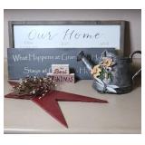 HOME DECOR & SIGNS