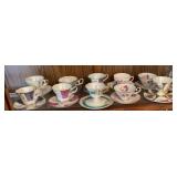 VINTAGE CHINA CUP COLLECTION