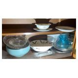 EGG PLATE & ASSTD DISHES
