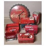 COCA COLA CLOCK & DECOR