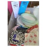 TOTE OF PARTY GOODS