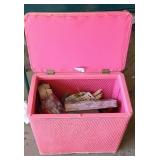 HAMPER OF CRAFTING SUPPLIES