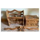 CARD CABINET, LITERATURE RACK, MORE