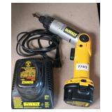 DEWALT CORDLESS ADJUSTABLE DRIVER W/ CHARGER