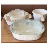 CORNINGWARE CASSEROLES & DISHES