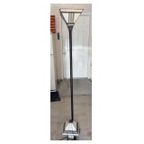 STAINED GLASS LOOK DESK LAMP & FLOOR LAMP