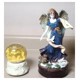SNOWBABIES MUSICAL SNOW GLOBE & ANGEL