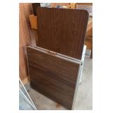 (2) FOLDING TABLES