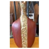 LARGE DECORATED BOTTLE