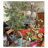 WATER CANS & ARTIFICIAL PLANTS