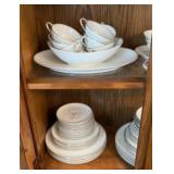 NORITAKE CLAIRE CHINA SET SERVICE FOR 6 W/ EXTRA