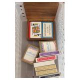 CARDS, CRIBBAGE, DVDS