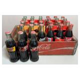 COCA COLA CRATE & BOTTLES