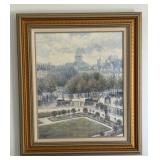 TUILERIES GARDEN PARIS BY SHERMAN CANVAS PRINT
