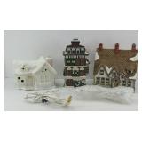 (3) CHRISTMAS VILLAGES - DEPT 56, PRECIOUS