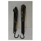 (2) ANTIQUE SPRING SCALES