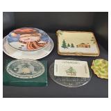 DEBBIE MUMM CHRISTMAS SERVICE PLATE & MORE