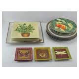 MONTERREY STONEWARE PLATES & ASST DISHWARE